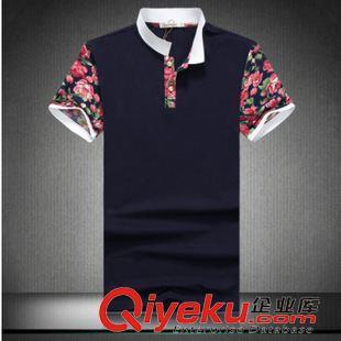 潮男必备！牡丹花图案短袖衬衫，时尚爆款引领今夏潮流